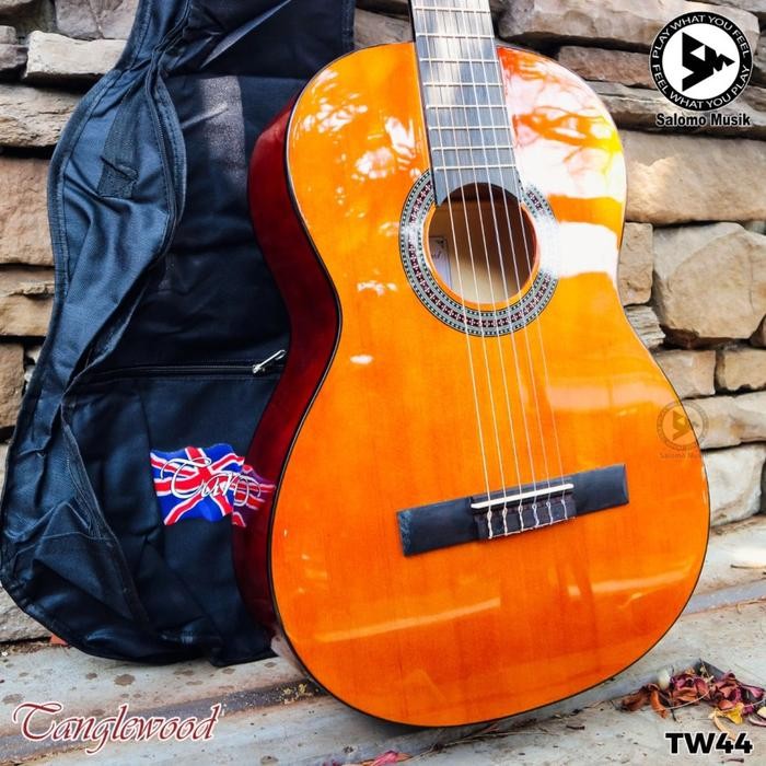 GITAR KLASIK NYLON TANGLEWOOD TW44 CLASIC + SOFTCASE