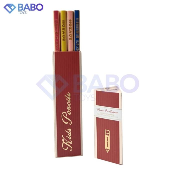 

NEW PRODUK ZOYZOII B6 KIDS PENCIL ALAT TULIS PENSIL KAYU PENSIL KUMON TEBAL UMUR USIA 2+ KADO
