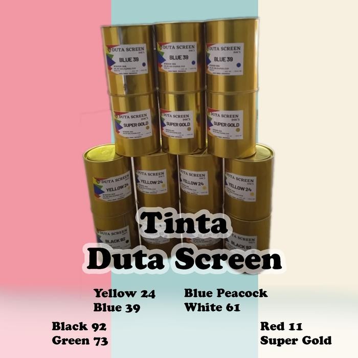 

Khusus Gosend! Tinta Polymate Duta Screen (Sablon Plastik)