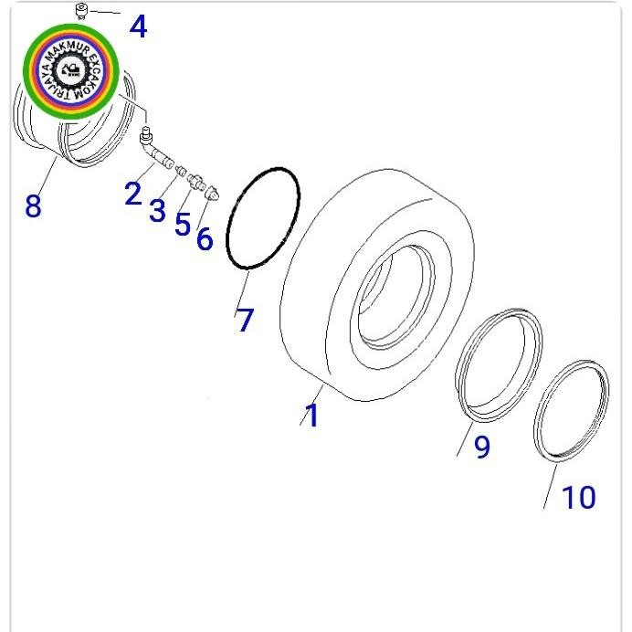 09280-10130 10140 StemValveVelq419-30-11640PentilAnginValveUdaraBanTireGd555Gd655Gd675Hm250