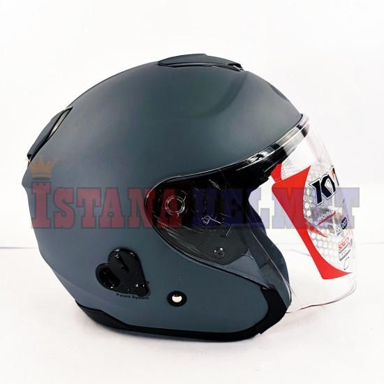 Helm Kyt Kyoto Gorilla Grey Matt