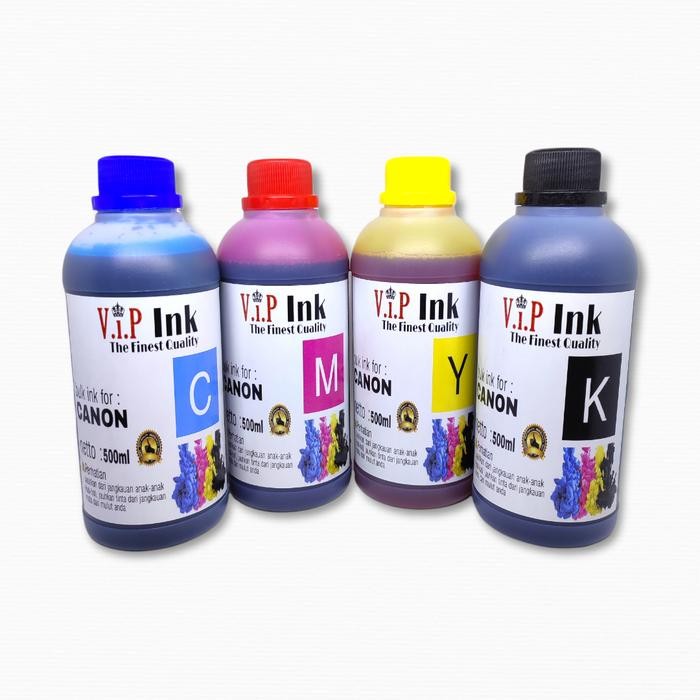 

Tinta Canon Isi Ulang Refill 500ml Vip Ink