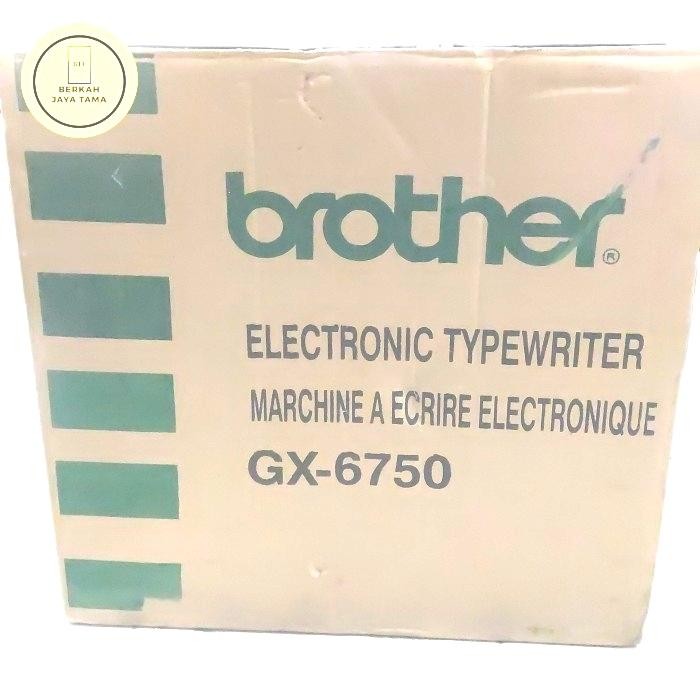

MESIN TIK ELEKTRIK BROTHER GX6750 100% BARU GRESS