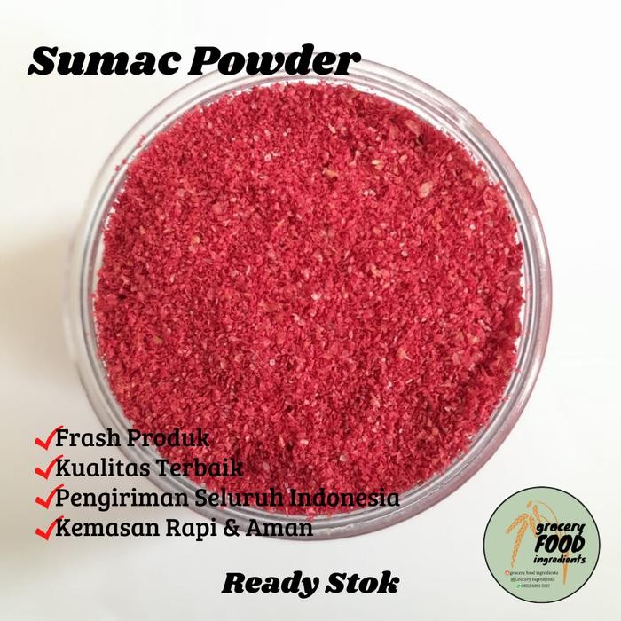 

Pilihan- Pure Sumac Powder 100Gram / Sumac Powder Halal