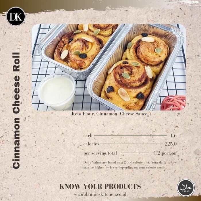 

Pilihan- Cinnamon Cheese Roll Keto