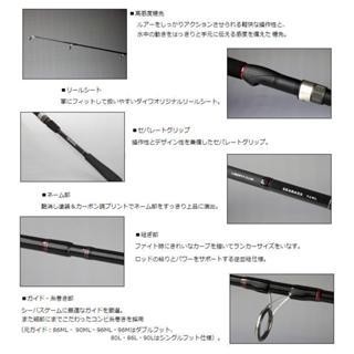 JORAN DAIWA LIBERTY CLUB SEABASS 86 L 86 ML 90L 90 ML SHORE JIGGING