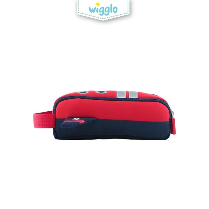 

WIGGLO PENCIL CASE RED SPACESHIP