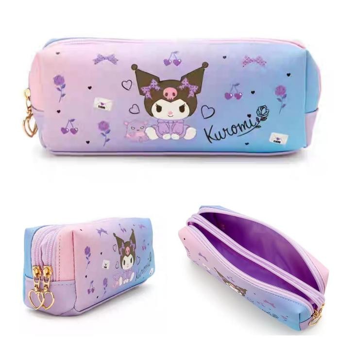 

TEMPAT PENSIL POUCH HELLO KITTY MY MELODY CINNAMOROLL KUROMI LTS