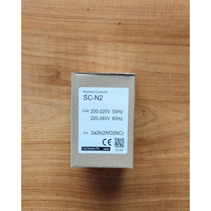Magnetic Contactor Fuji Sc-N2 Kontaktor Fuji Scn2 Scn-2 - 220V