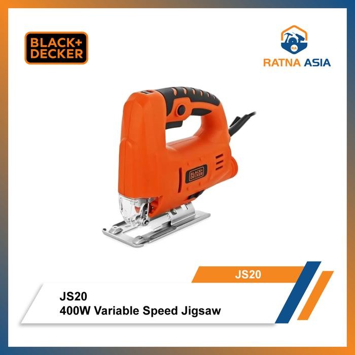 Mesin Gergaji Jigsaw Js20 Black&Decker Variable Speed 400W