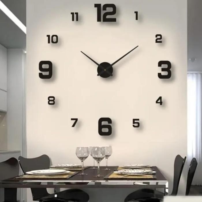 AA - Jam Dinding DIY Besar / Jam Dinding Raksasa / Jam Dinding keren jam dinding jumbo