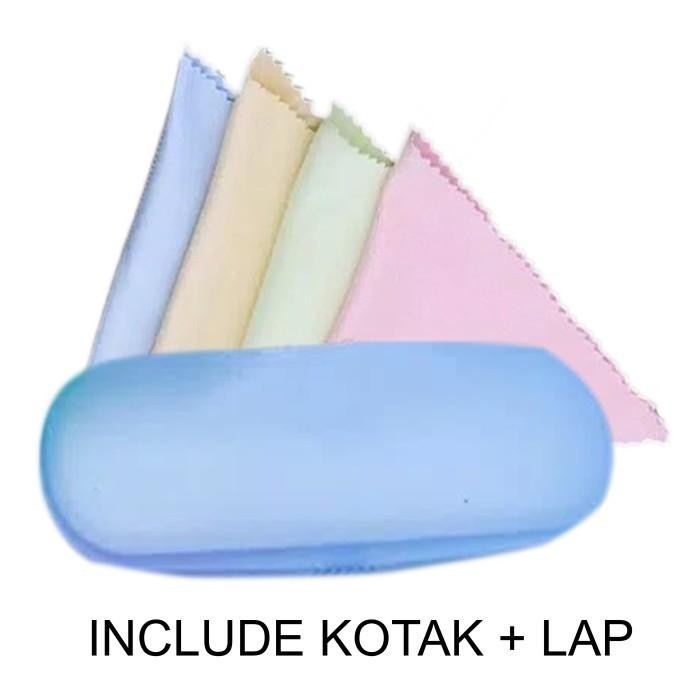 kacamata PLUS 3 in 1, DOUBLE FOKUS,untuk Baca Jalan Anti Radiasi1