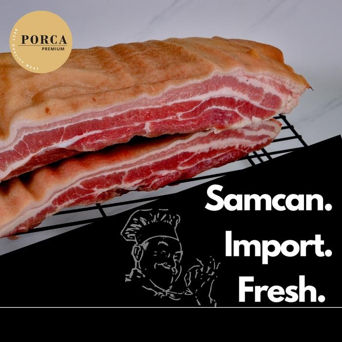 

Pilihan- Daging Babi Import Samcan Pork Belly Import