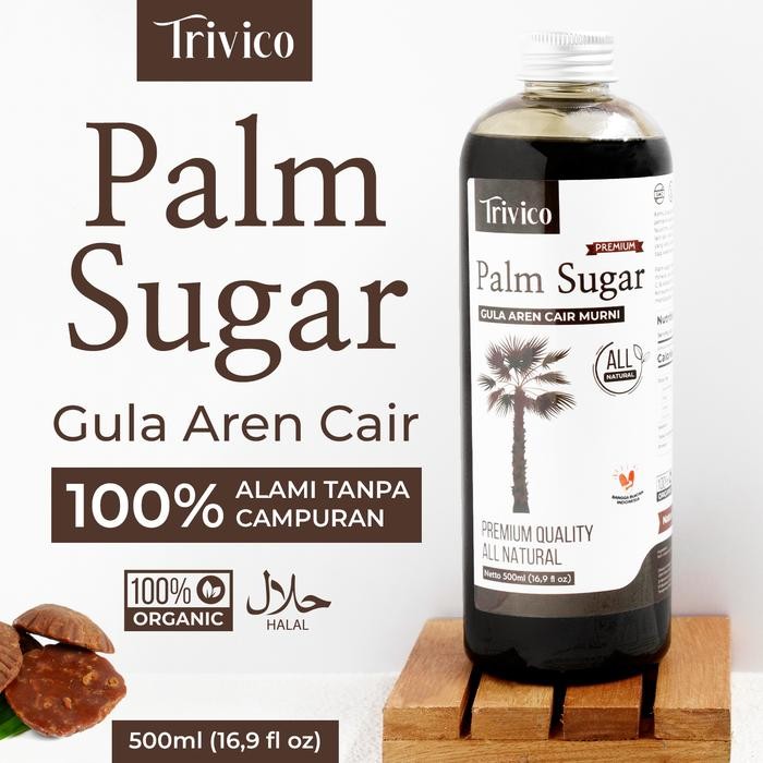 

ASLI Trivico Gula Aren C Liquid Palm Sugar Organik Gula Aren READY STOCK