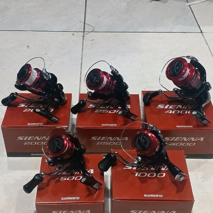 Reel Shimano Sienna 500Fg/1000Fg/2000Fg/2500Fg/4000Fg
