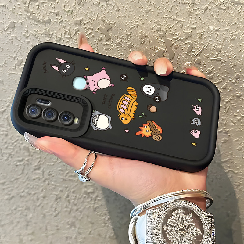 Casing Hp VIVO Y50 VIVO Y30 VIVO Y30i Case Casing Karakter kartun pola HP Kasing Silikon Softcase ma