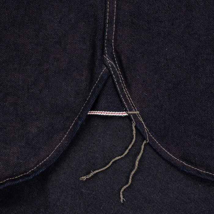 Iron Heart - Ihsh-295 14Oz Indigo X Black Seage Denim Shirt