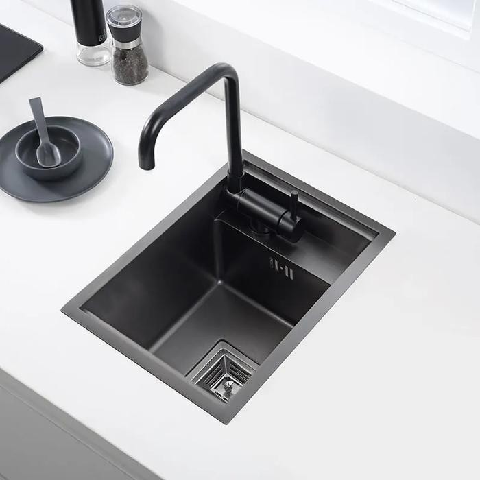 KITCHEN SINK VELAR DASG 4540 BLACK STAINLESS SUS 304