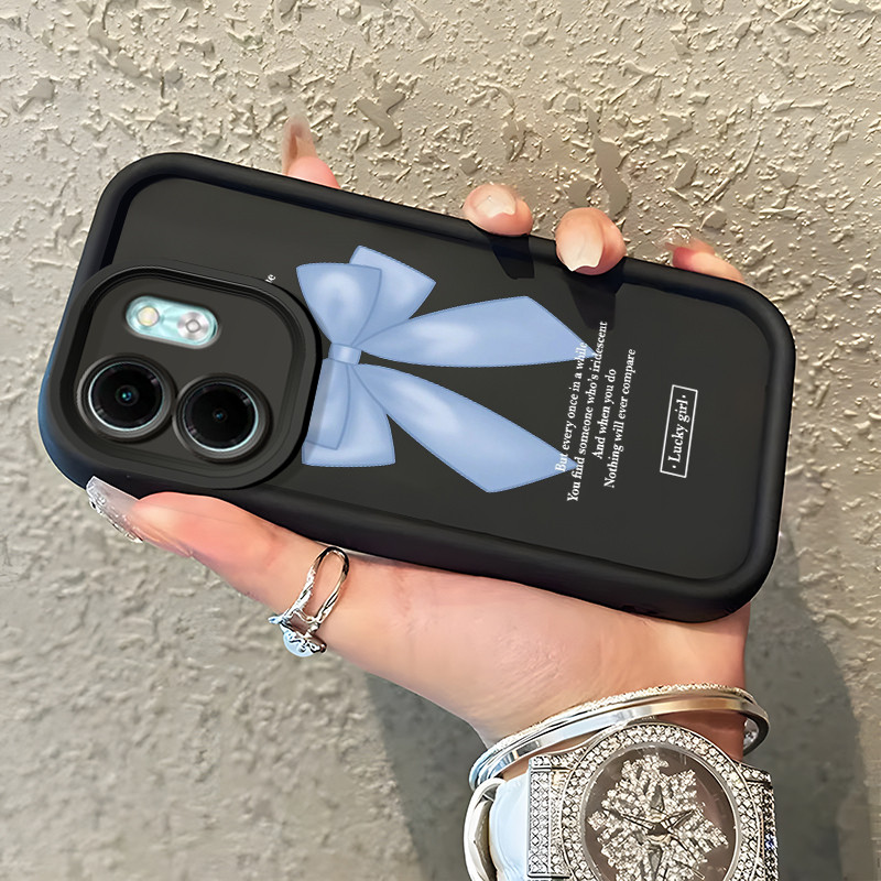 Casing Hp Untuk Infinix Smart 9 Smart 9 HD Hot 50 Hot 50i Hot 50 Pro Plus Hot 50 Pro+ Case Pita dasi