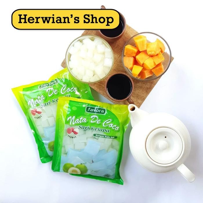 

New Nata de Coco Favora rasa Lychee 1000G
