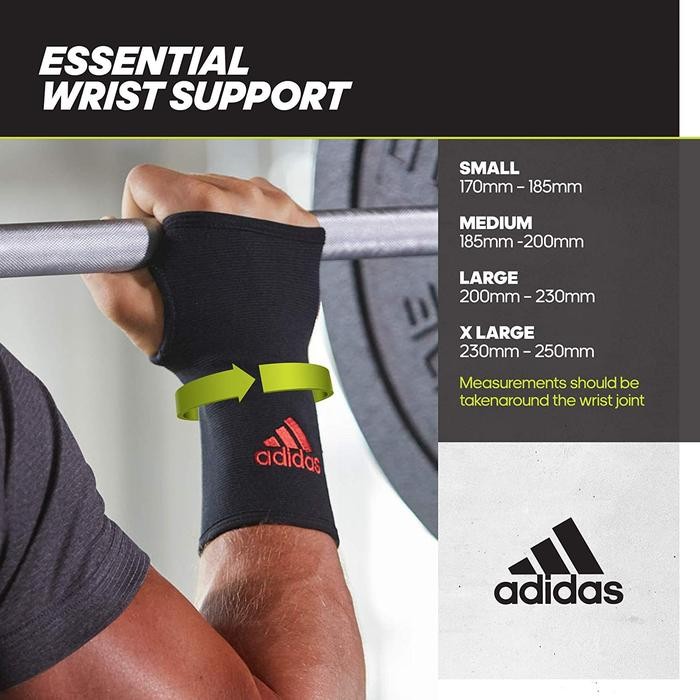 Pilihan- Essential Wrist Support Adidas / Deker Tangan Adidas - Original