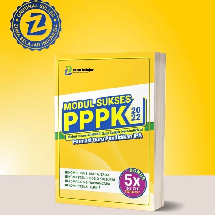 Modul Sukses PPPK 2022 Formasi Guru IPA (Free 5x TO CAT)