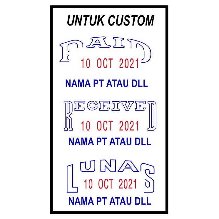 

Khusus Grab! Stempel Shiny S 828D Tanggal Otomatis Custom Text