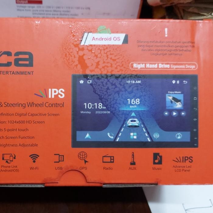 Head Unit Orca Android 7 Inch