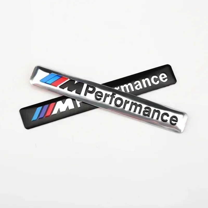 IMPORT 1PCS M Power Performance Sticker Decal Car Decal Logo Badge For BMW M 1 3 4 5 6 7 M3 M5 M6 x1