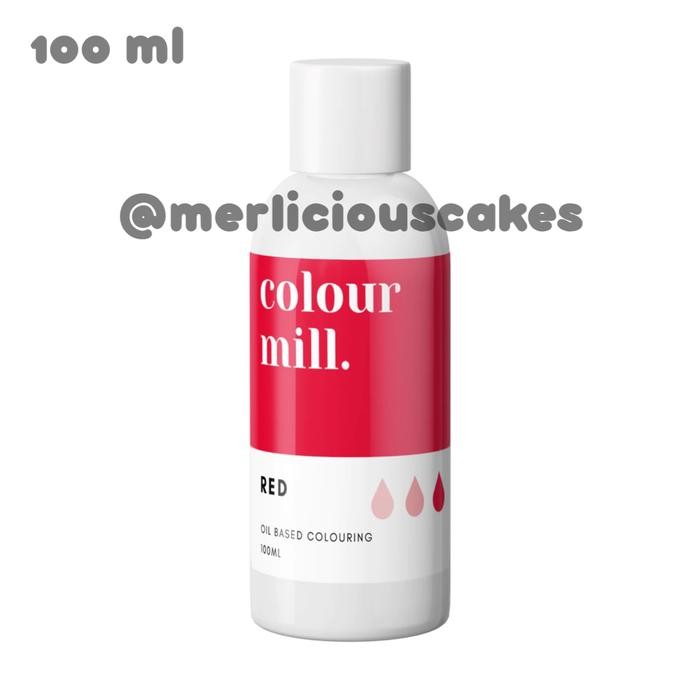 

Stok Baru Colour Mill Red 100 ml Oil Based Colouring