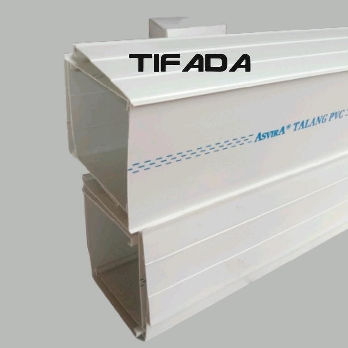 New Talang Air Pvc 4" Putih - 1 meter per batang