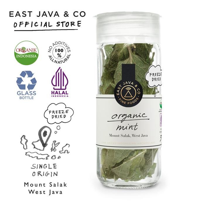 

TERLARIS East Java & Co Organic Freeze Dried Mint - 3g (Daun Mint Organik) READY STOCK
