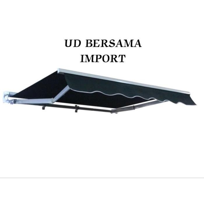 NEW NEW NEW KRISBOW SOLEIL Awning Gulung/Kanopi Lipat CafeRumah 3Mx2.5M Eropa style