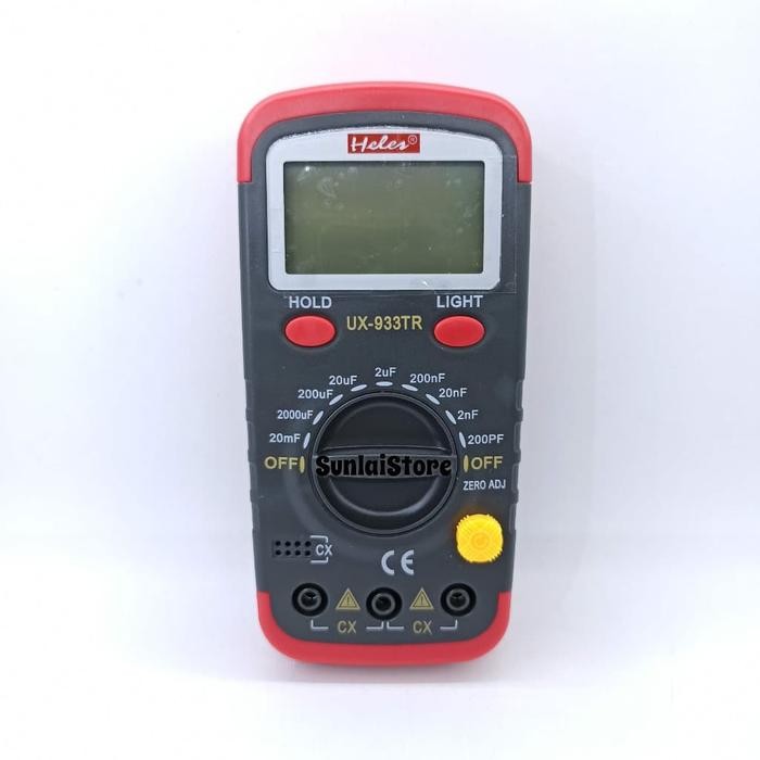 Digital Capasitor Meter Heles UX-933TR 933 Original