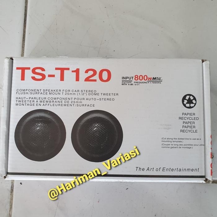 OJ TWEETER MOBIL TS-T 120/TWEETER TS 120