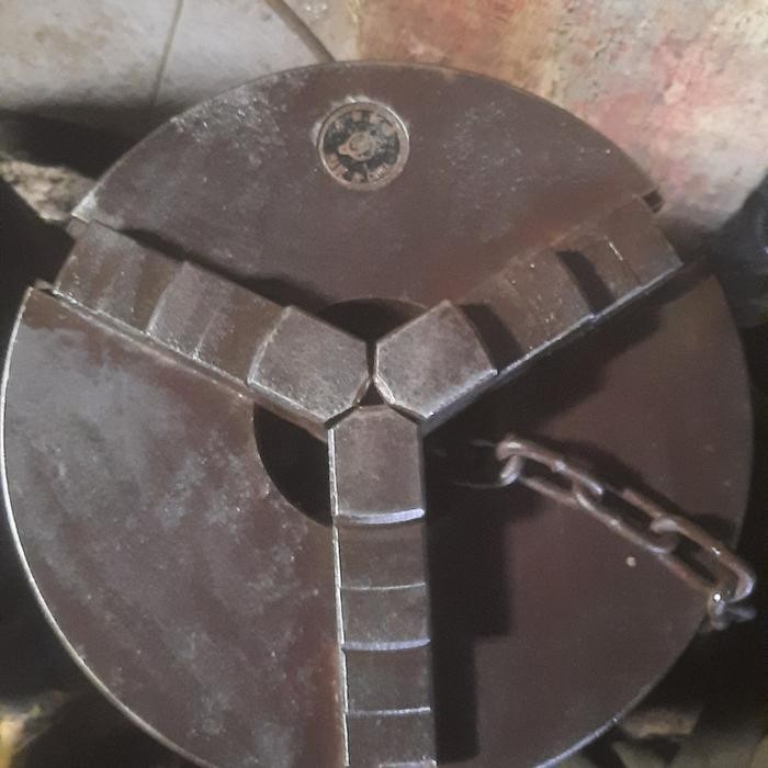 Chuck Bubut 10" 3 Jaw / Claw Bubut 3 Jaw / Catok kepala Bubut 10inch