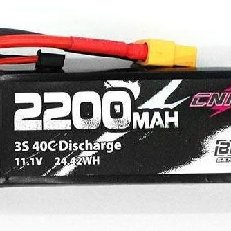Diskon Cnhl Black Series 2200Mah 3S 11.1V 40C Lipo Battery With Xt60 Plug