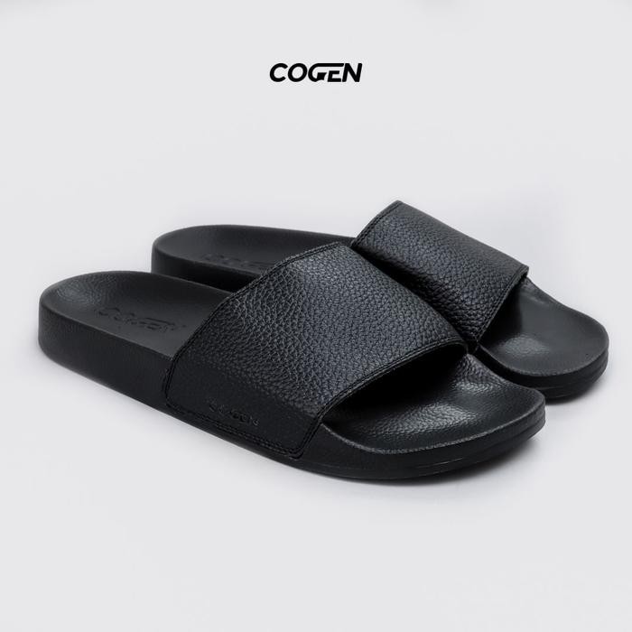 Brodo - Sendal Basic Sandal Pria Wanita Basic Black
