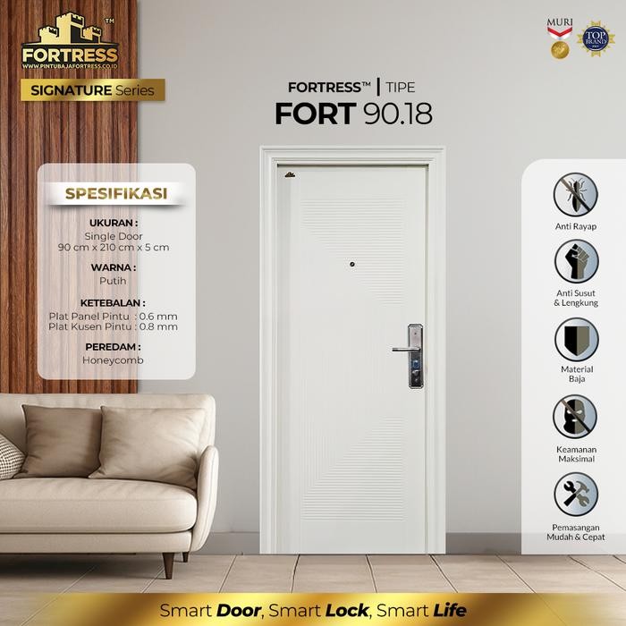 ORIGINAL PINTU BAJA FORTRESS TYPE FORT 90 WHITE - JABODETABEK READY STOCK