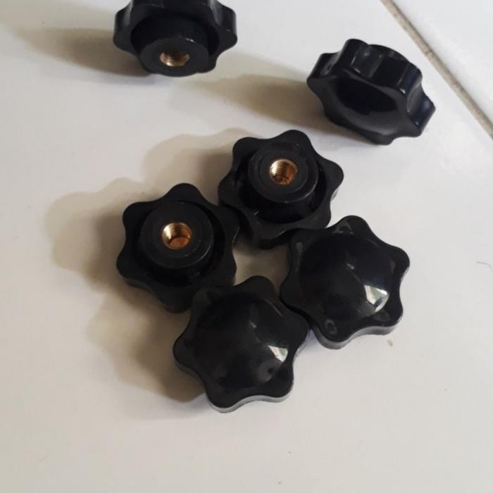 knop mur-knob mur m10 lubang baut 10mm