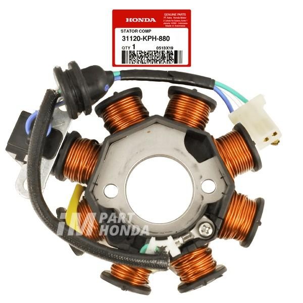 31120-Kph-880 Spool Spul Spol Stator Comp Karisma Supra X 125 Lama Batman Karbu