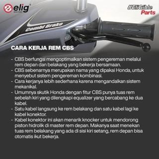 Elig Kampas Rem Depan Suzuki Inazuma / Yamaha Majesty EM014