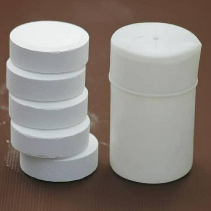Jual Rugi Kaporit Tablet 50Kg Chlorine Tablet 90% Kaporit Penjernih Air Kolam
