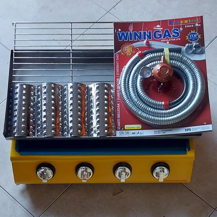 kompor panggangan teppanyaki multifungsi/ panggangan sosis ayam daging