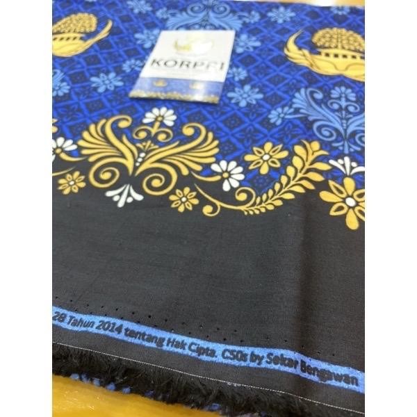 BATIK KORPRI TERBARU - KAIN BATIK PNS - SERAGAM BATIK PNS - BATIK RESMI KORPRI -REGISTER PNS