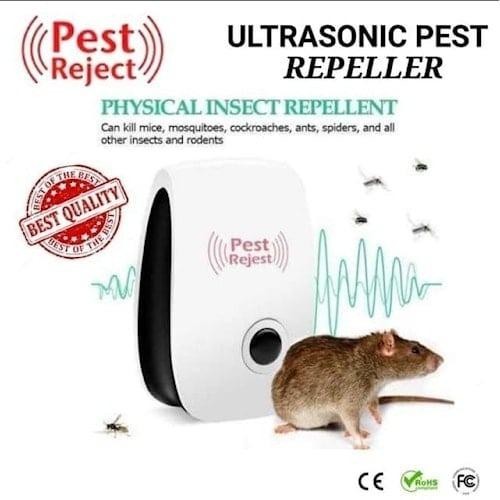 Pest Reject Alat Pengusir Serangga Nyamuk Tikus Lalat Kecoak Pest Reject Repeller Ultra Ultrasonic