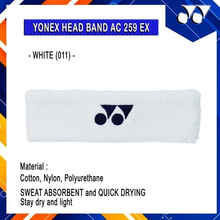Headband / Deker Kepala Yonex AC259EX / AC 259 EX/ AC259 EX ORIGINAL
