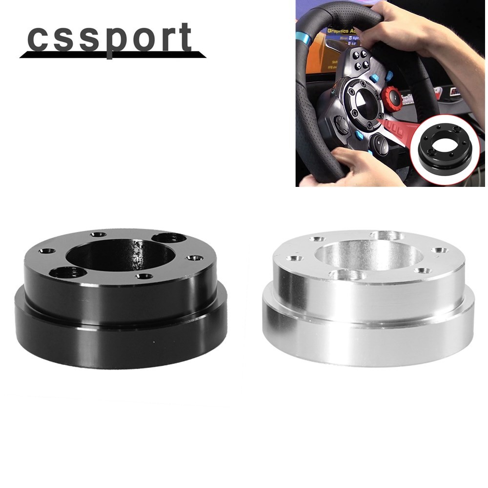 Aluminum 70MM Steering Wheel Adapter Plate For Logitech G920 G29 G923 Modified 13 & 14" Steering Whe