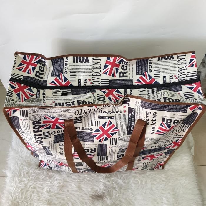 Tas Travel / Tas Belanja / Tas Pindahan Karung Belanja Kain Size Besar