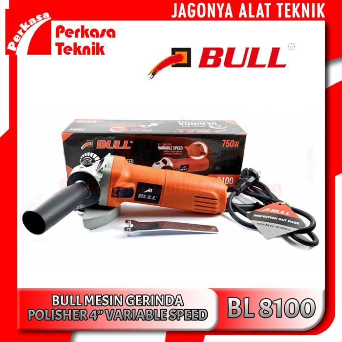 Mesin Grenda Polisher 4 Variable Speed Bl8100 Bull